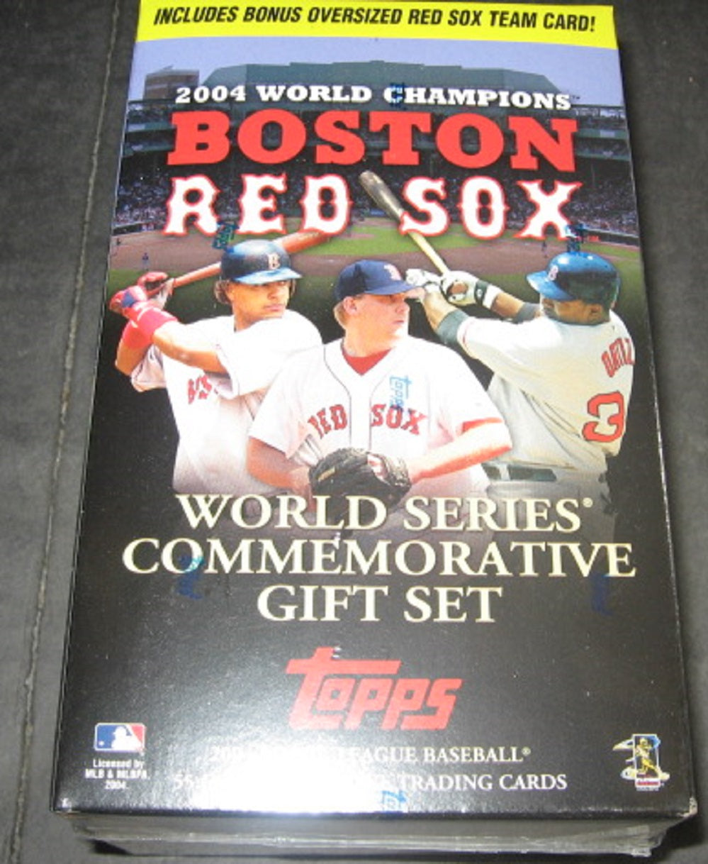 2004 Topps Baseball Boston Red Sox World Series Factory Set