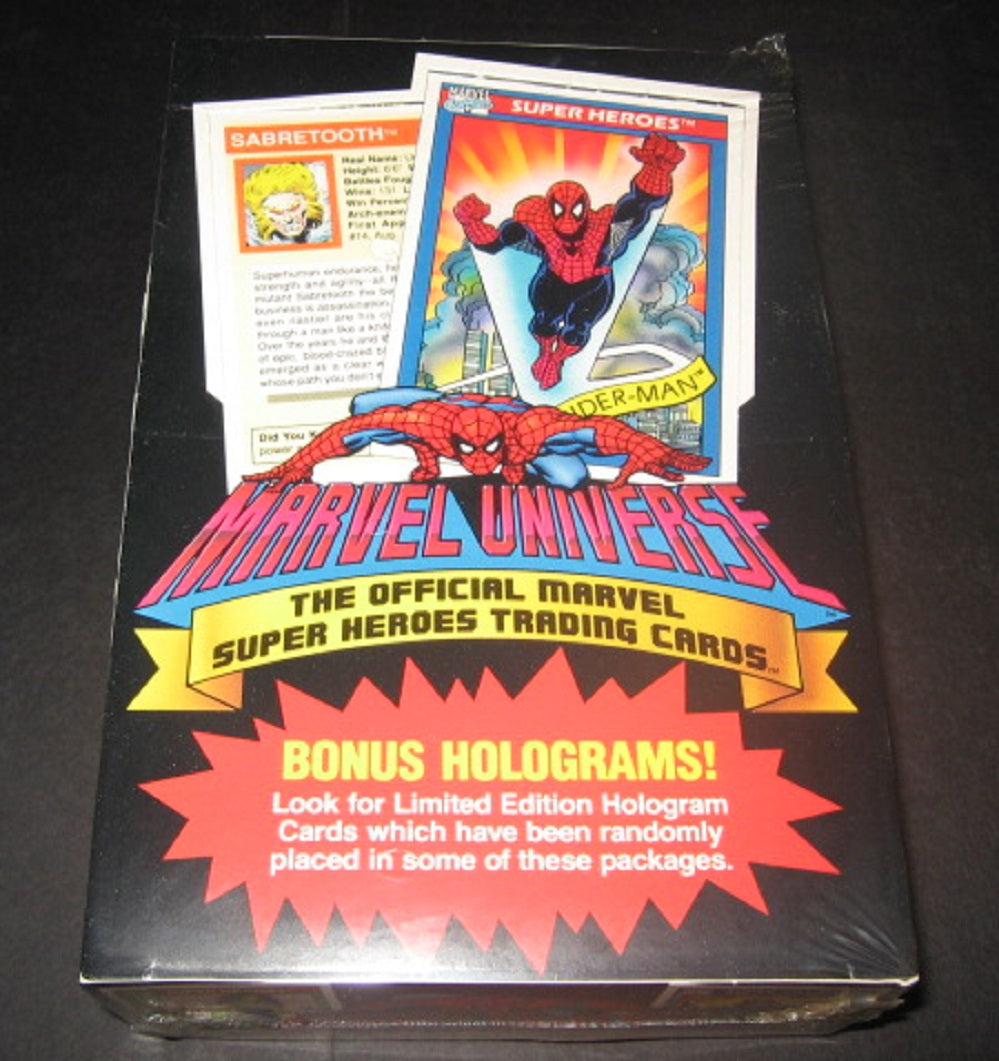 1990 Impel Marvel Universe Series 1 Unopened Box (Sealed)