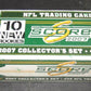 2007 Score Football Factory Set (440)