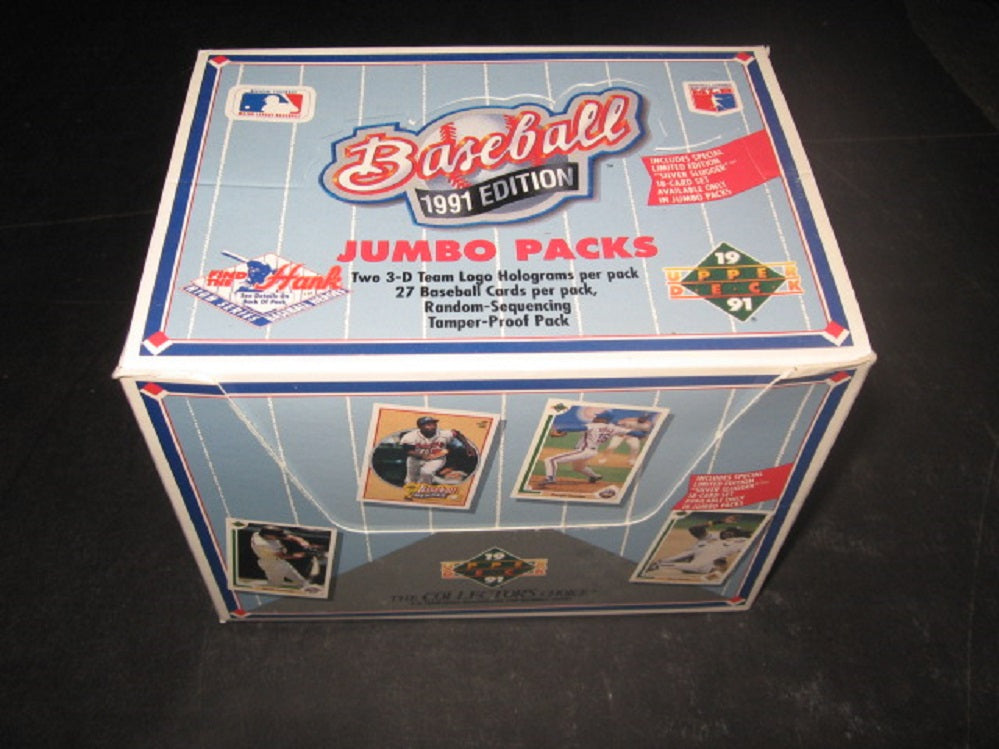 1991 Upper Deck Baseball High Series Jumbo Box