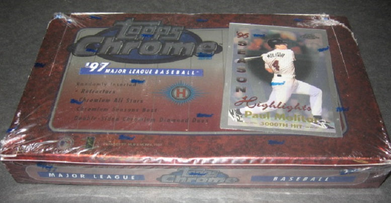 1997 Topps Chrome Baseball Box (Hobby)