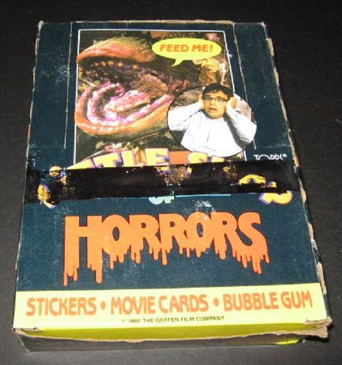 1986 Topps Little Shop of Horrors Unopened Wax Box