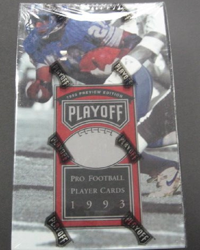 1993 Playoff Preview Edition Football Box