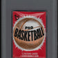 1979 1979/80 Topps Basketball Unopened Wax Pack PSA 9