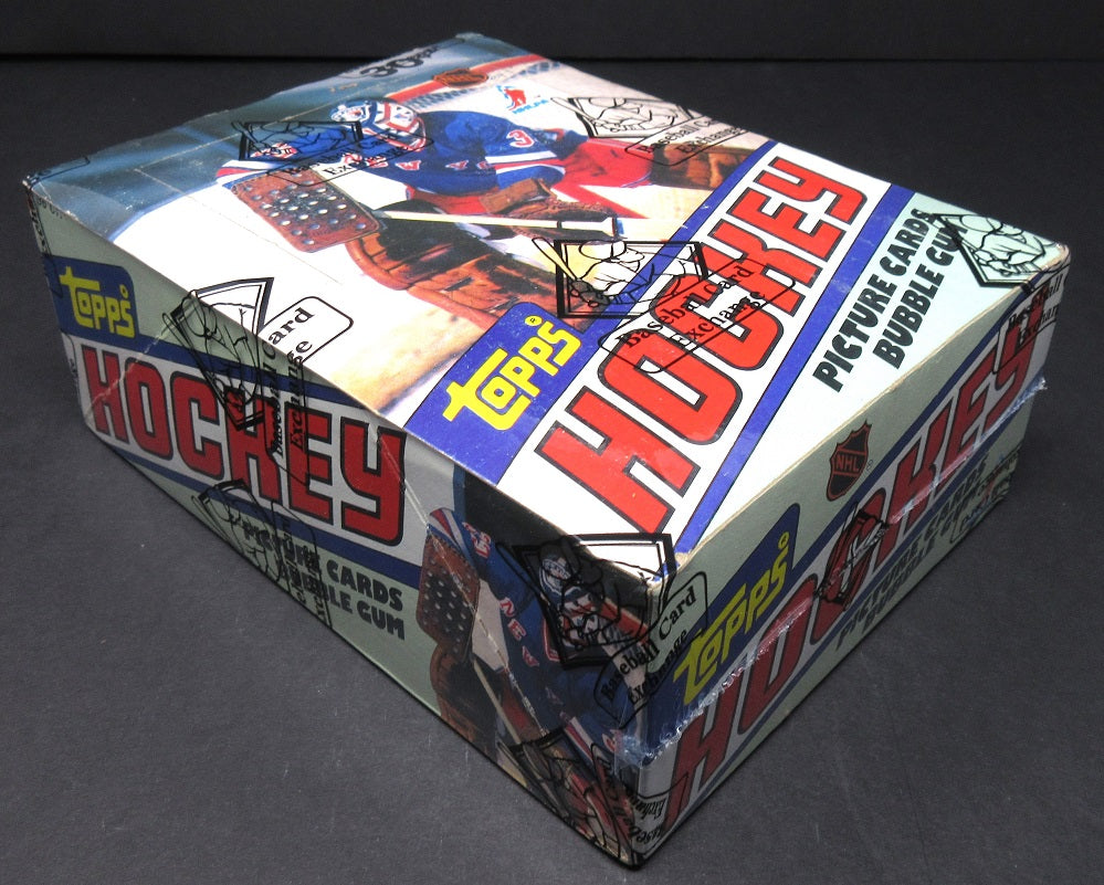 1981/82 Topps Hockey Unopened Wax Box (BBCE) (Non X-Out)