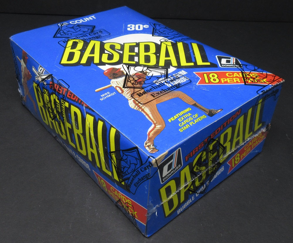 1981 Donruss Baseball Unopened Wax Box (FASC)