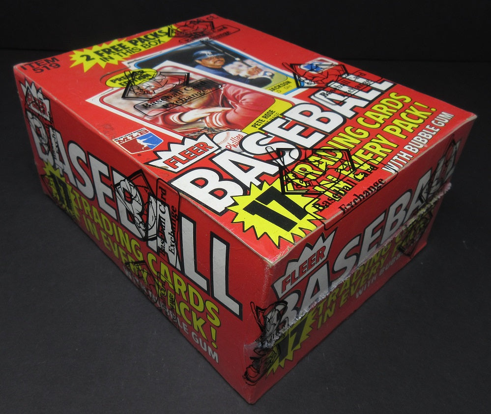 1981 Fleer Baseball Unopened Wax Box (BBCE)
