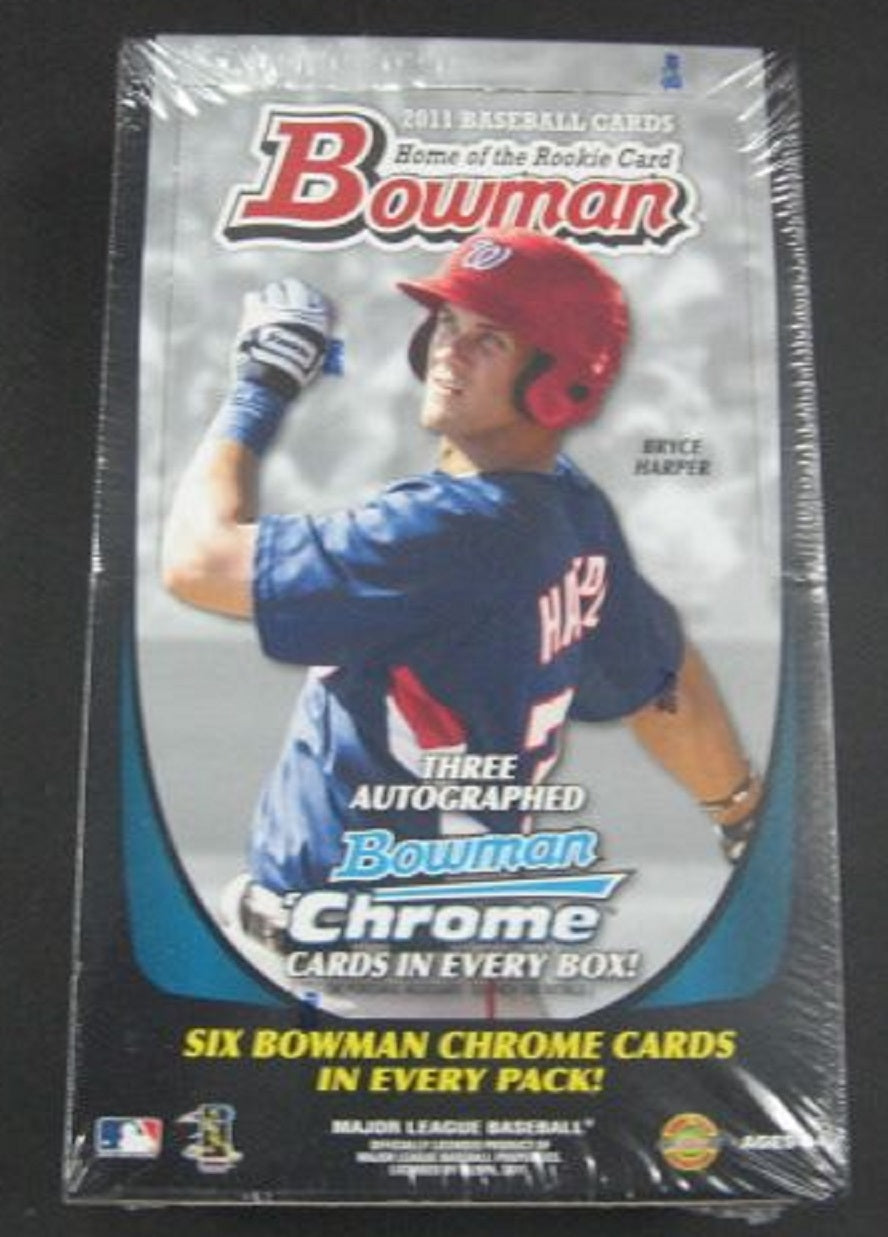 2011 Bowman Baseball Jumbo Box (HTA) (12/32)