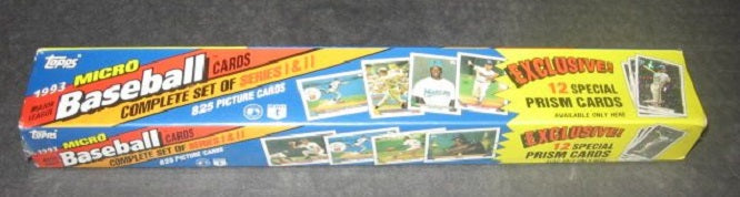 1993 Topps Baseball Micro Factory Set