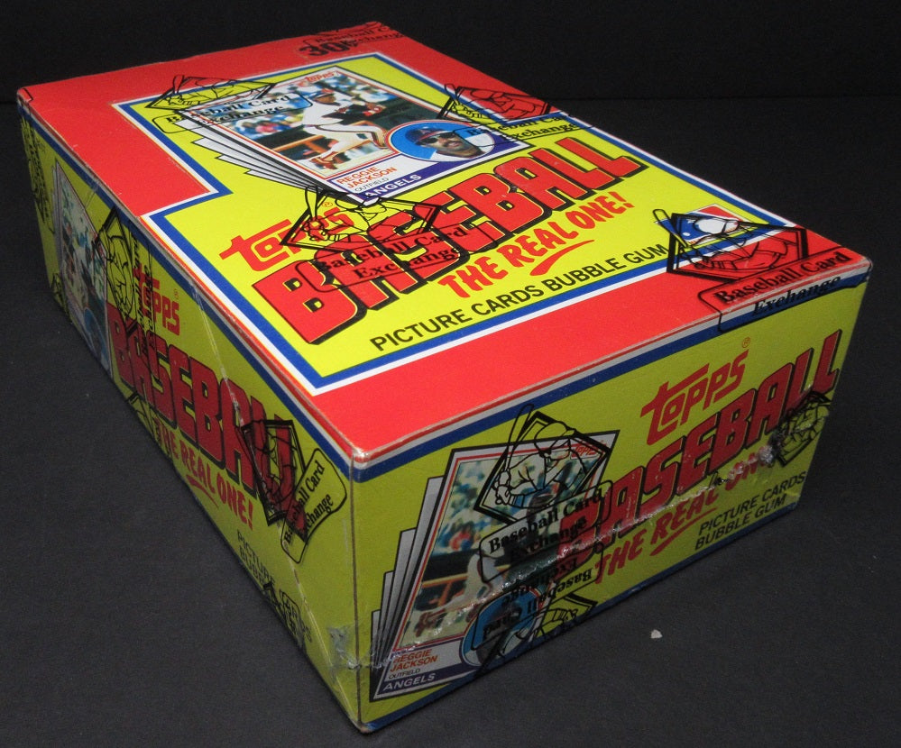 1983 Topps Baseball Unopened Michigan Test Box (BBCE) (Non X-Out)
