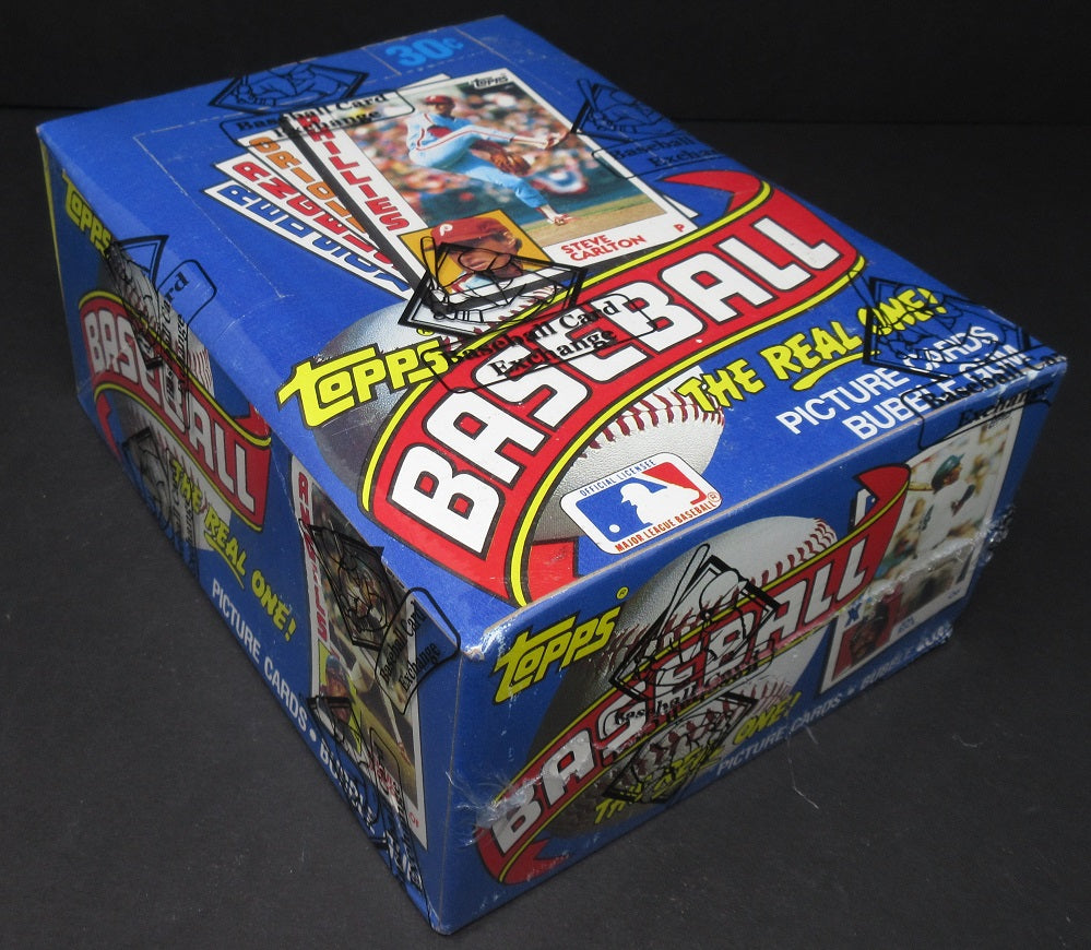 1984 Topps Baseball Unopened Wax Box (BBCE) (Non X-Out)