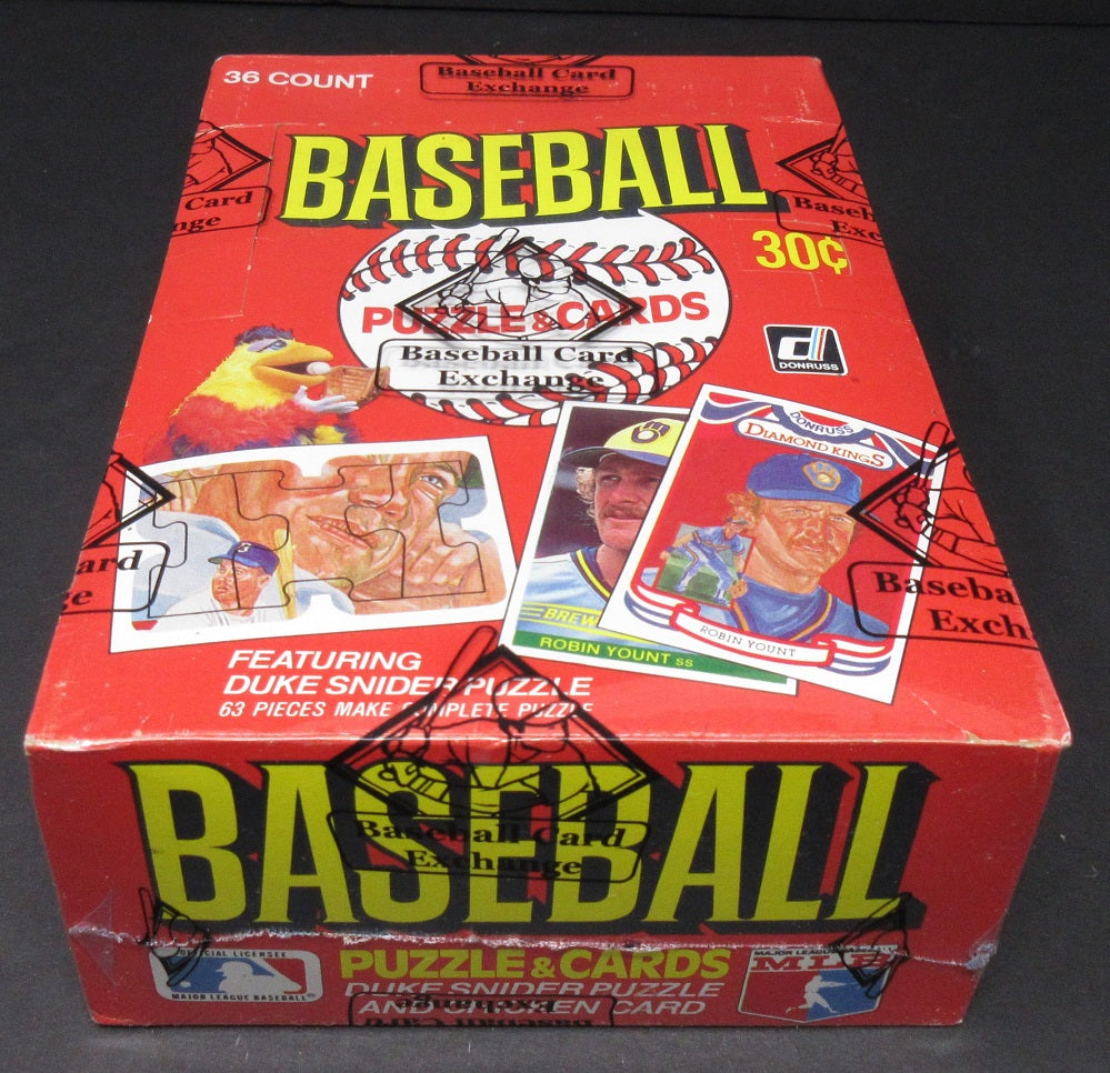 1984 Donruss Baseball Unopened Wax Box (BBCE)