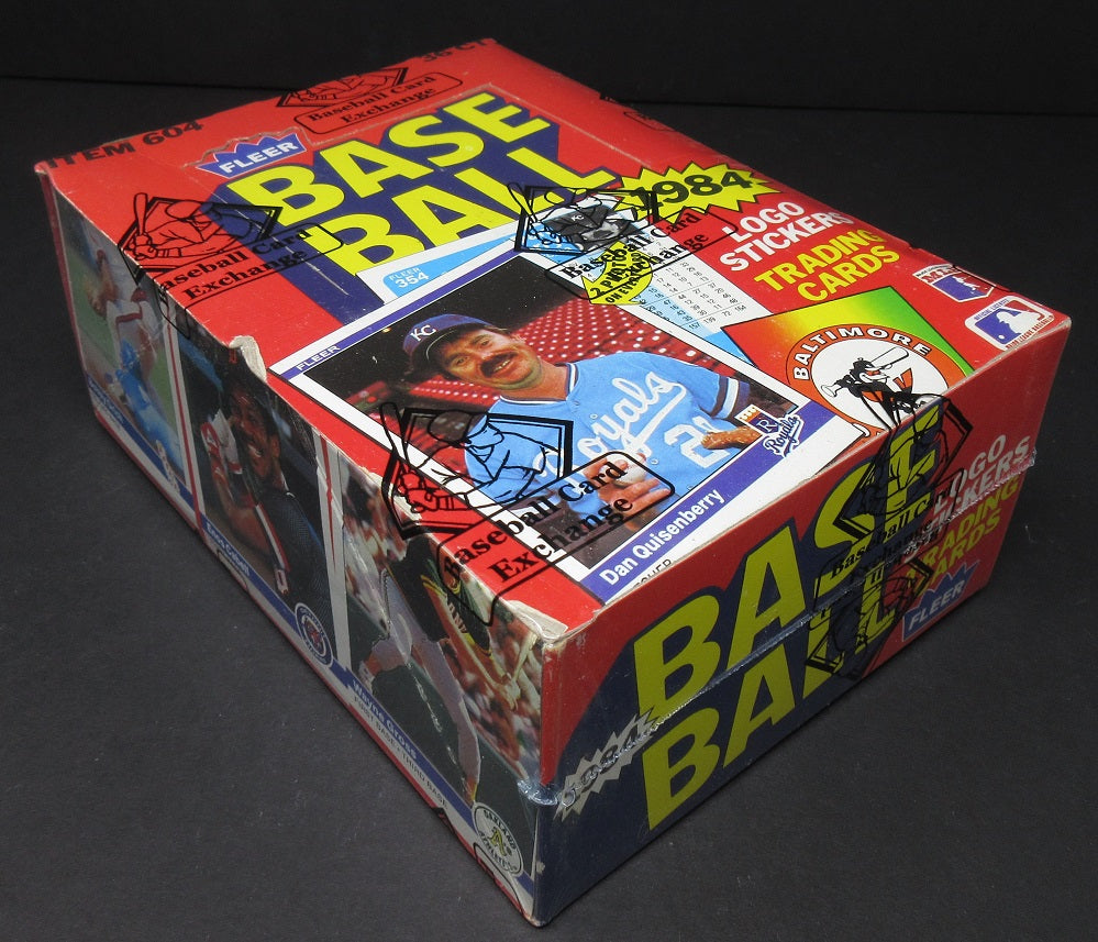 1984 Fleer Baseball Unopened Wax Box (FASC)