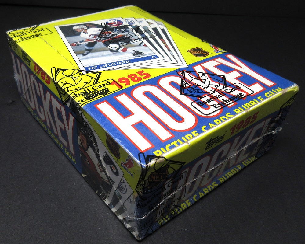 1985/86 Topps Hockey Unopened Wax Box (BBCE) (Non X-Out)