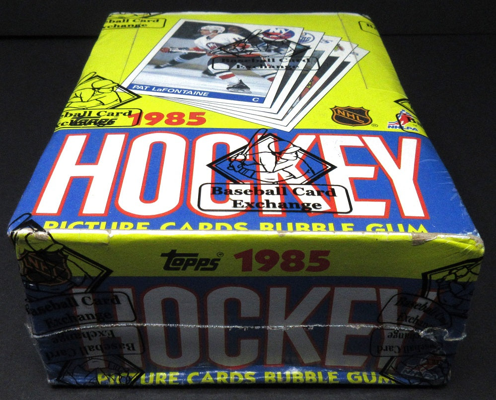 1985/86 Topps Hockey Unopened Wax Box (BBCE) (Non X-Out)