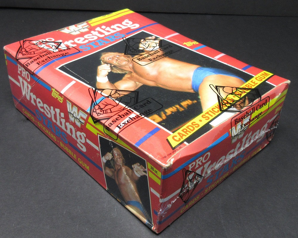 1985 Topps WWF Pro Wrestling Stars Unopened Wax Box (BBCE) (Non)