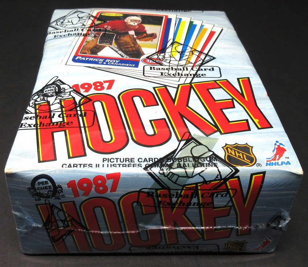 1986/87 OPC O-Pee-Chee Hockey Unopened Wax Box (BBCE)