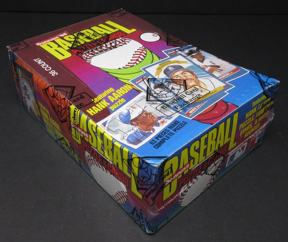 1986 Donruss Baseball Unopened Wax Box (BBCE)