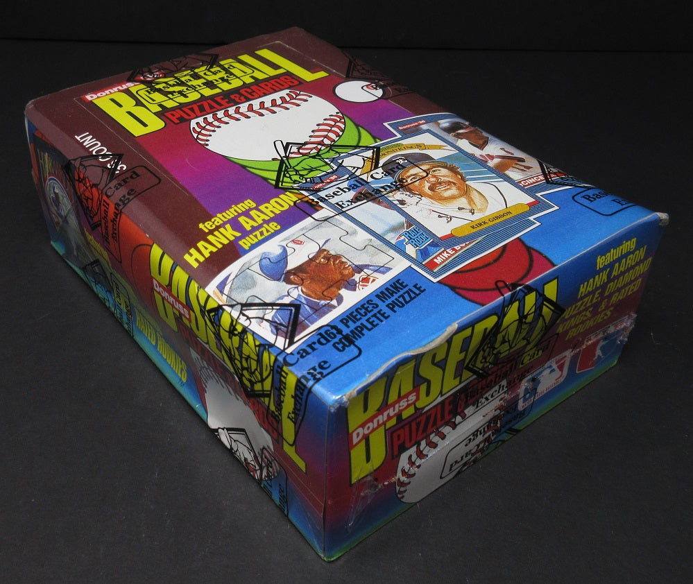 1986 Donruss Baseball Unopened Wax Box (FASC)