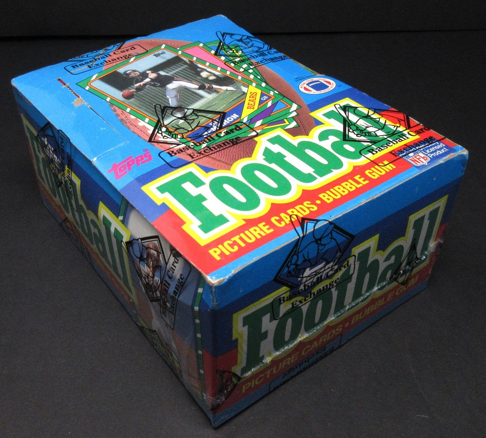 1986 Topps Football Unopened Wax Box (BBCE) (Non X-Out)