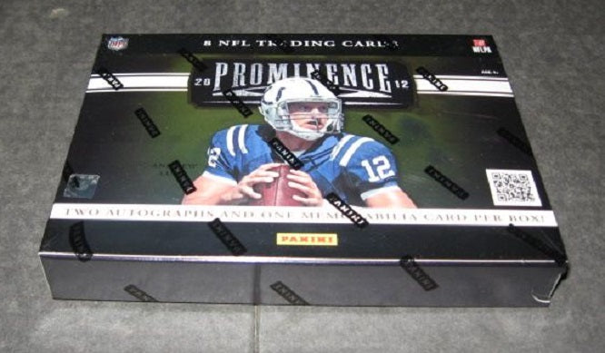 2012 Panini Prominence Football Box (Hobby)