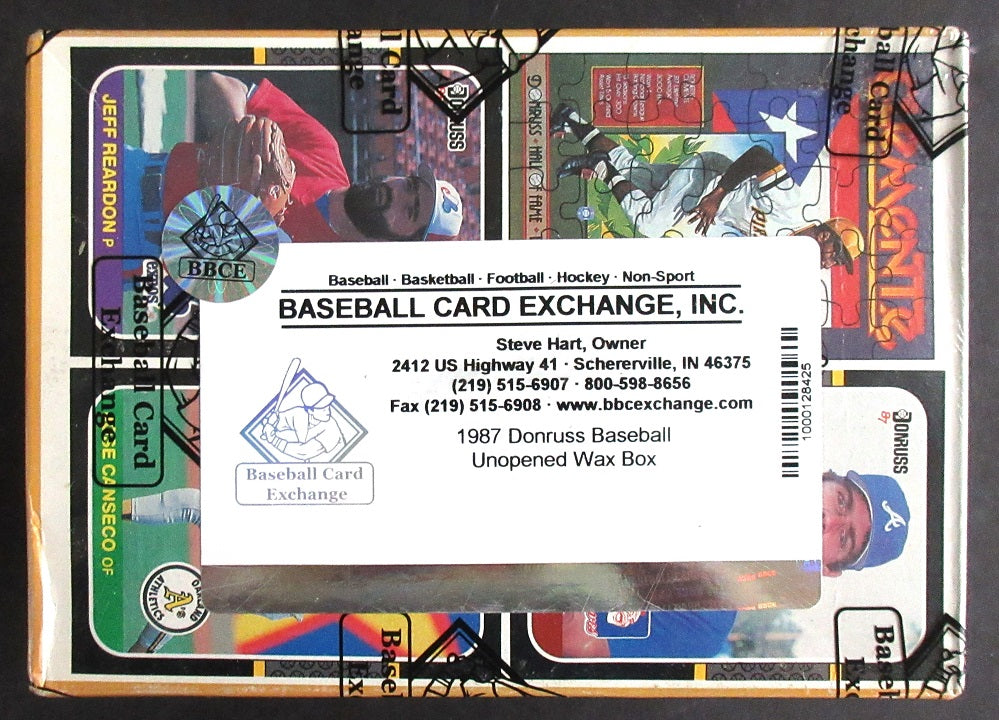 1987 Donruss Baseball Unopened Wax Box (BBCE)