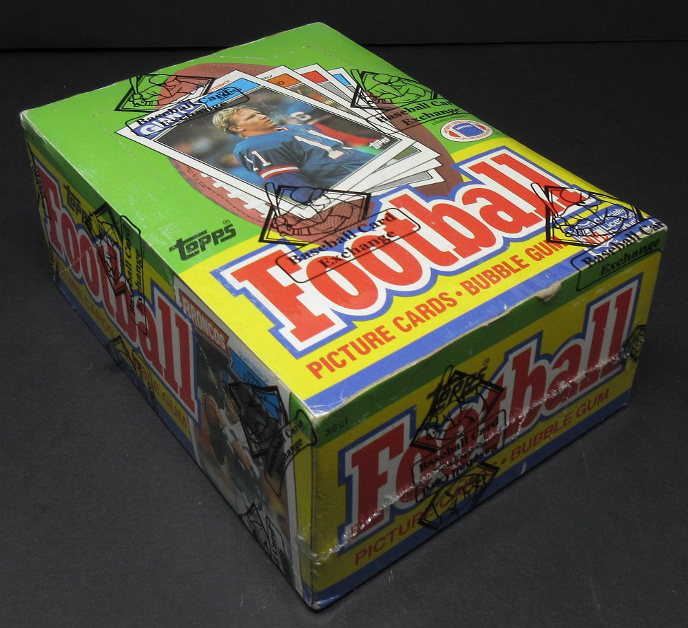 1987 Topps Football Unopened Wax Box (BBCE) (Non X-Out)