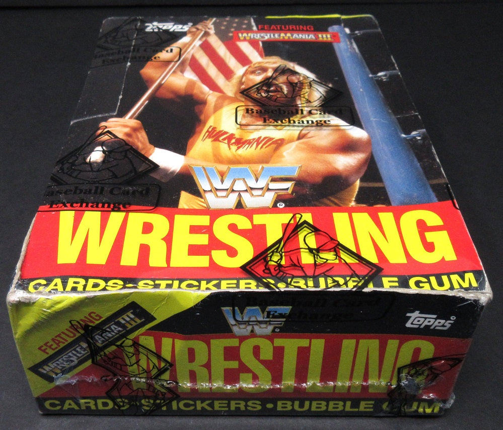 1987 Topps WWF Wrestling Unopened Wax Box (Non X-Out) (BBCE)