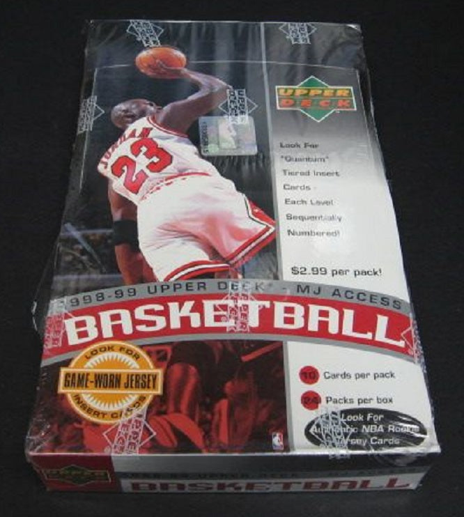 1998/99 Upper Deck Basketball MJ Access (Series 2) Box (Retail) (24/10)