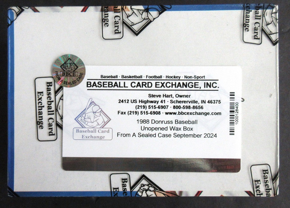 1988 Donruss Baseball Unopened Wax Box (FASC)