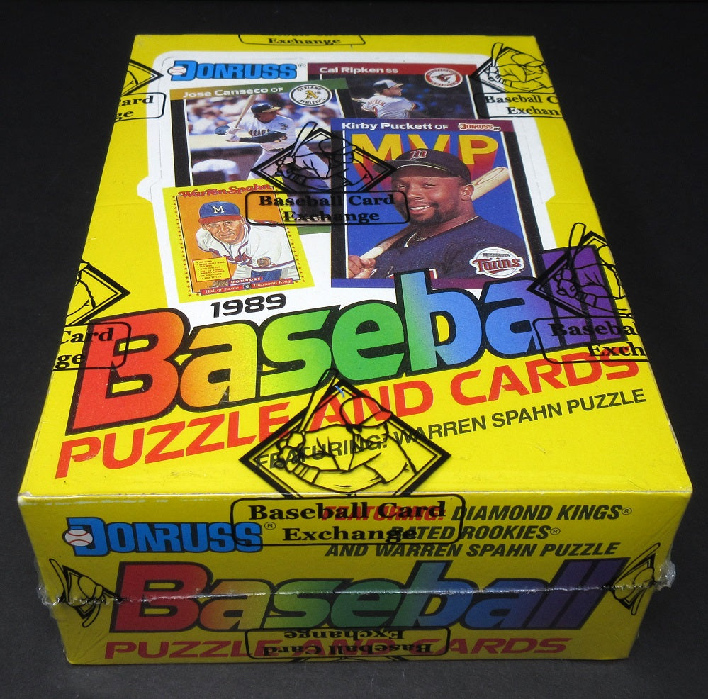 1989 Donruss Baseball Unopened Wax Box (FASC)