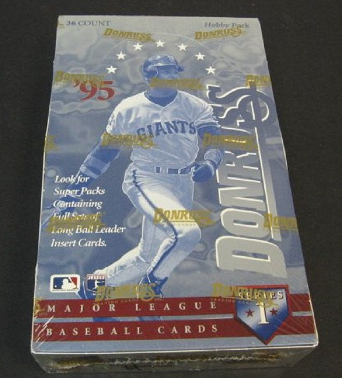 1995 Donruss Baseball Series 1 Box (Hobby) (36/12)