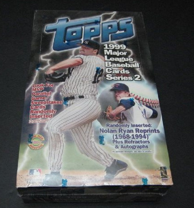 1999 Topps Baseball Series 2 Jumbo Box (HTA)