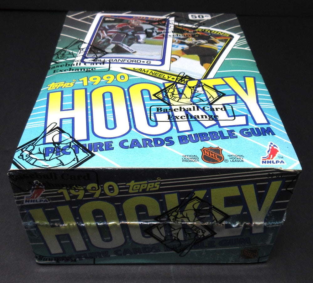 1990/91 Topps Hockey Unopened Wax Box (FASC)