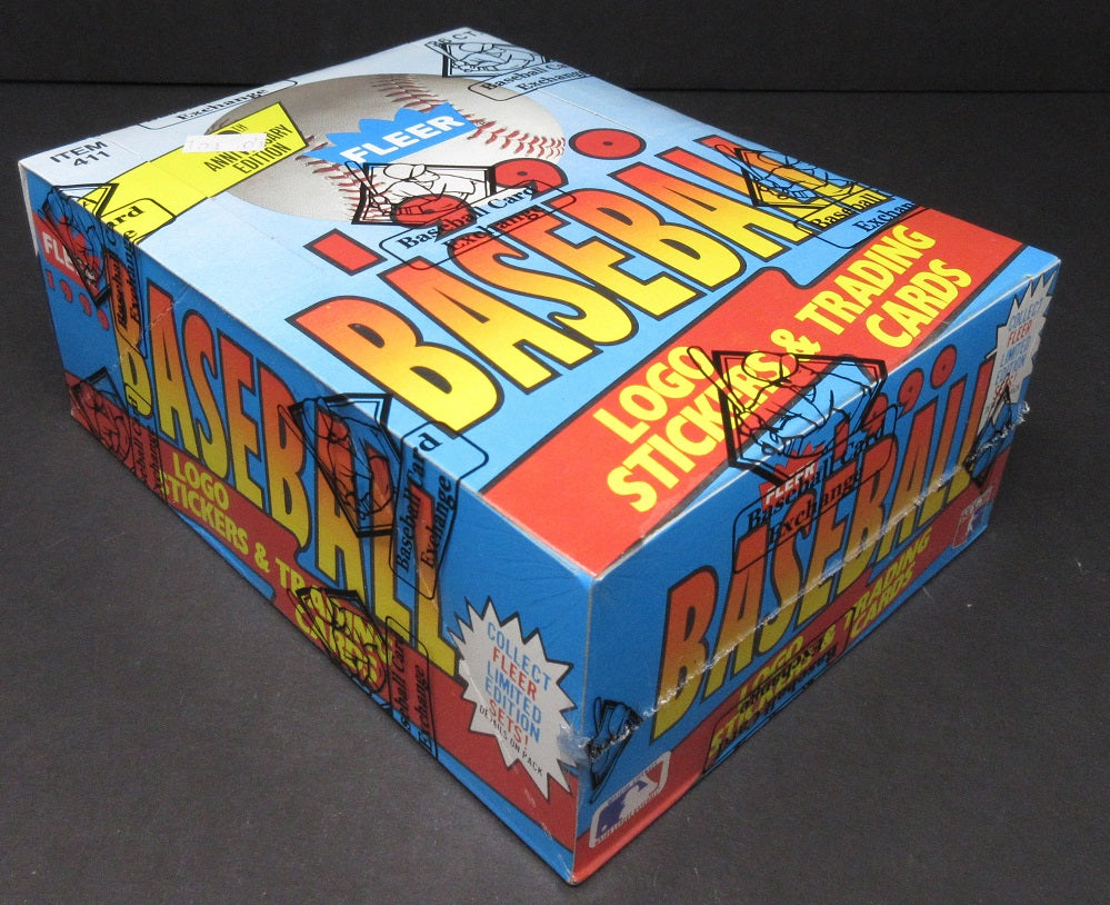 1990 Fleer Baseball Unopened Wax Box (FASC)