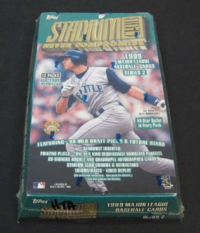 1999 Topps Stadium Club Baseball Series 2 Jumbo Box (HTA) (12/15)