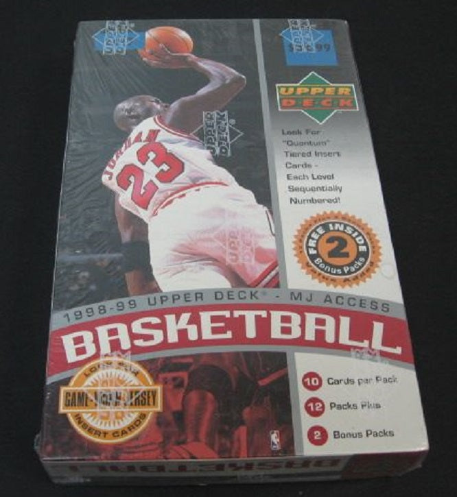1998/99 Upper Deck Basketball MJ Access (Series 2) Blaster Box (14/10)