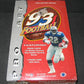 1993 Pro Set Football Box