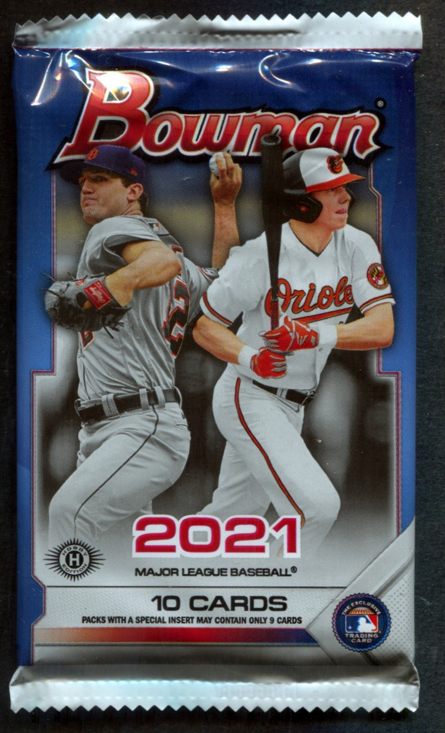 2021 Bowman Baseball Unopened Pack (Hobby) (10)