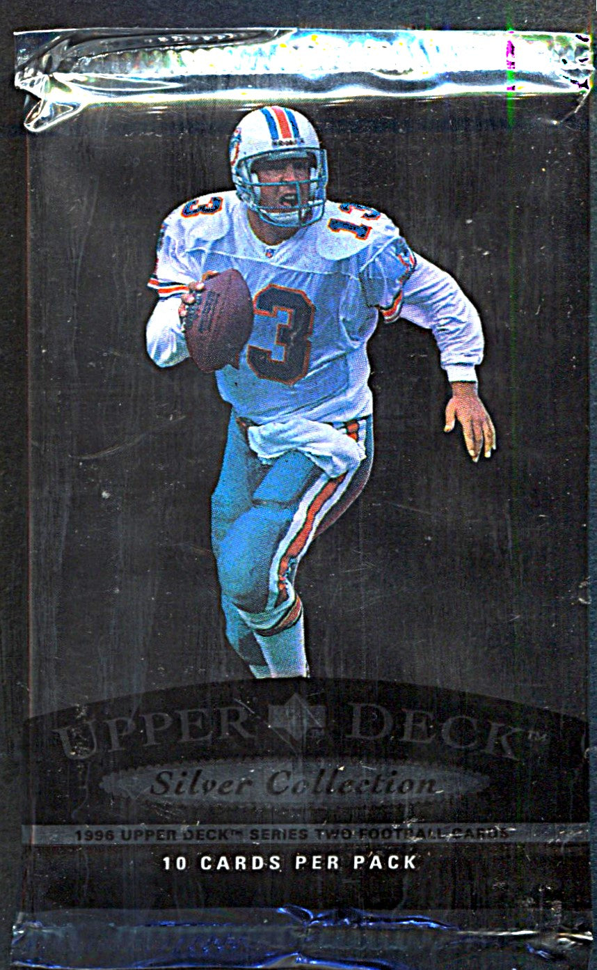 1996 Upper Deck Football Silver Collection Unopened Series 2 Pack (10)