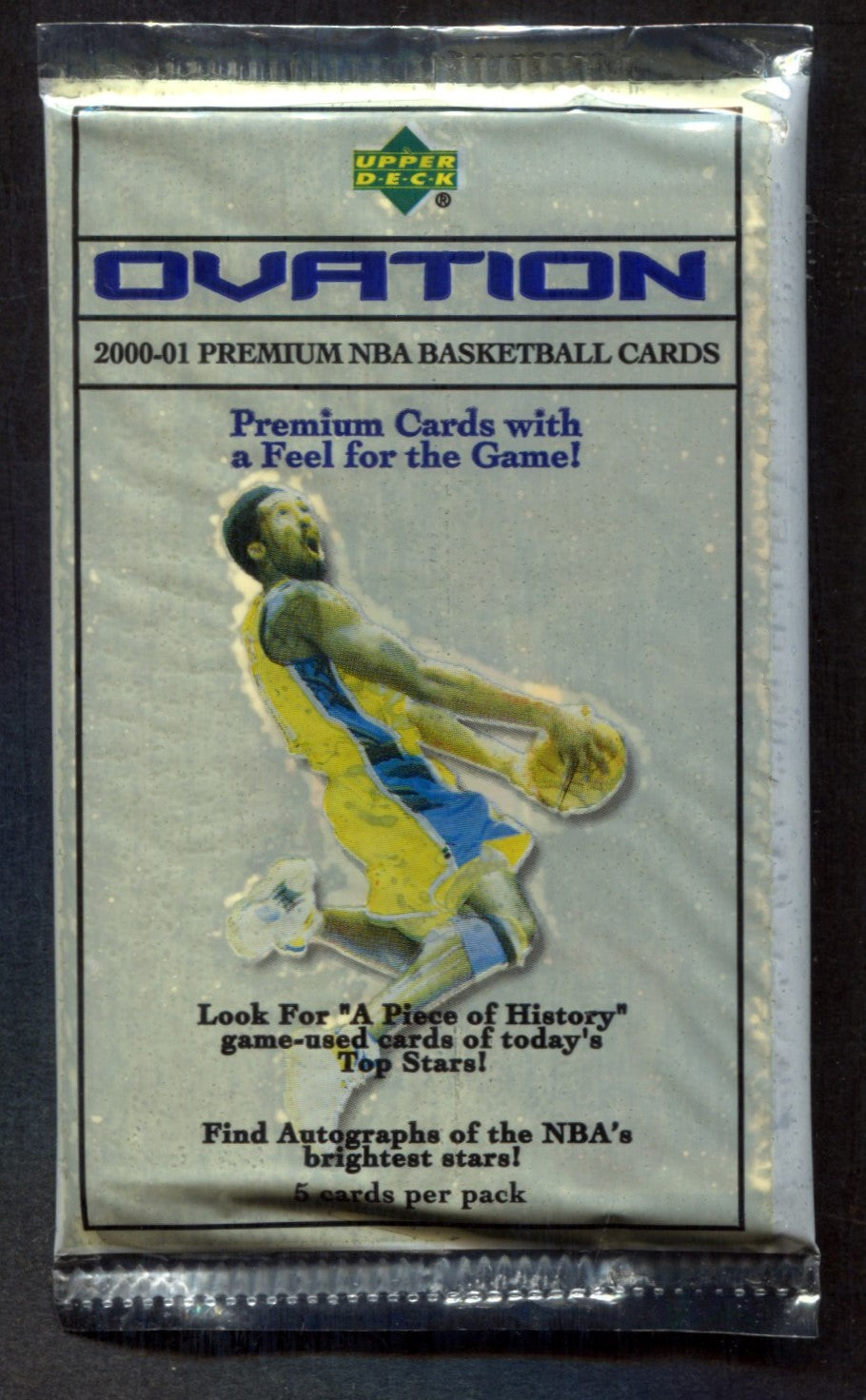 2000/01 Upper Deck Ovation Basketball Unopened Pack (Hobby) (5)