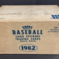 1982 Fleer Baseball Unopened Vending Case (24 Box) (Sealed)