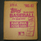 1983 Topps Baseball Rack Pack Case (3 Box)