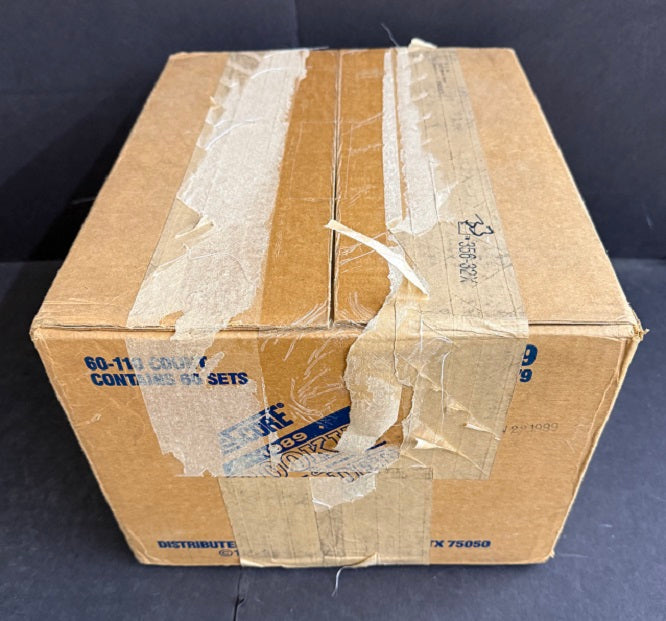 1989 Score Baseball Rookie & Traded Factory Set Case (60 Sets) (Sealed)
