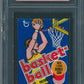 1977 1977/78 Topps Basketball Unopened Wax Pack PSA 8