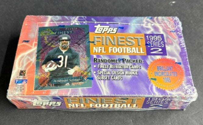 1995 Topps Finest Football Series 2 Box (Hobby) (24/6)