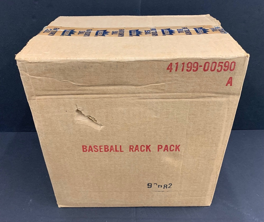 1989 Fleer Baseball Unopened Rack Case (3 Box) (Sealed) (Code 90682 ?)