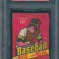1978 OPC O-Pee-Chee Baseball Unopened Wax Pack PSA 9