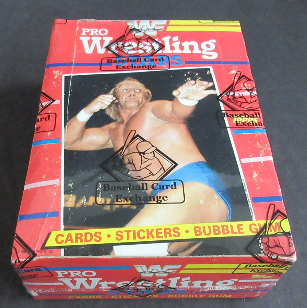 1985 Topps WWF Pro Wrestling Stars Unopened Wax Box (BBCE) (X1406)