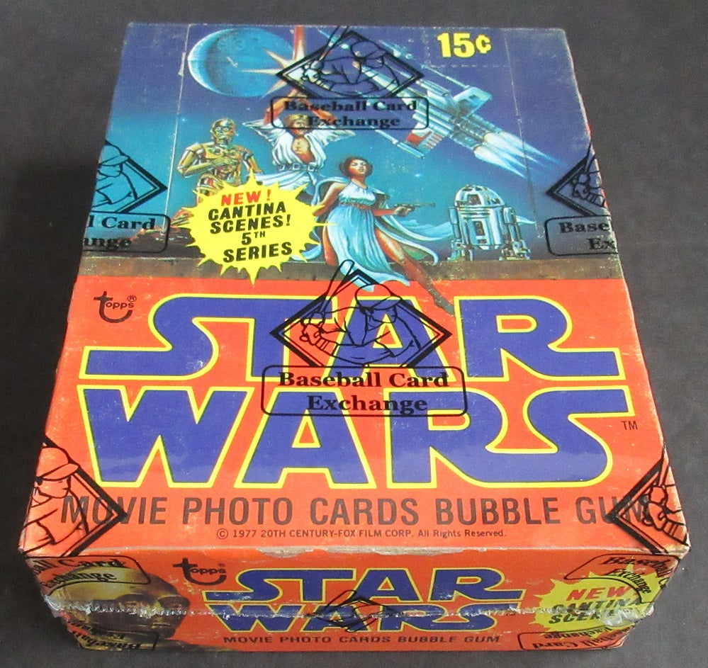1978 Topps Star Wars Unopened Series 5 Wax Box (BBCE) (A11124)